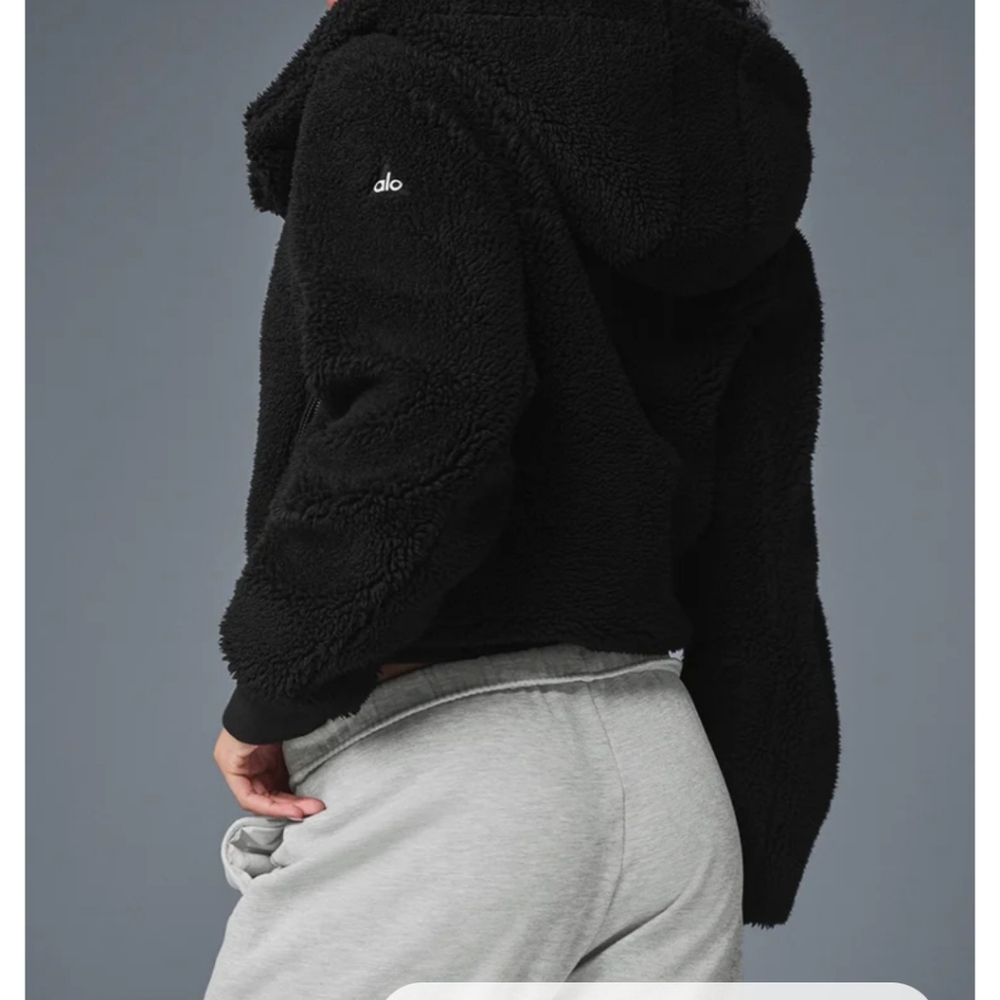 Alo Yoga Alo Yoga Foxy Sherpa Jacket Black L
